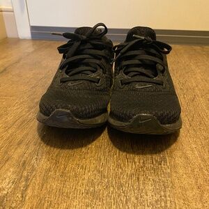 Black Nike React Running Shoes